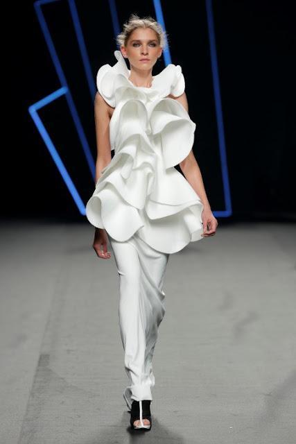 El volumen escultural de Amaya Arzuaga.