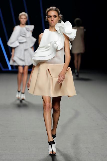 El volumen escultural de Amaya Arzuaga.