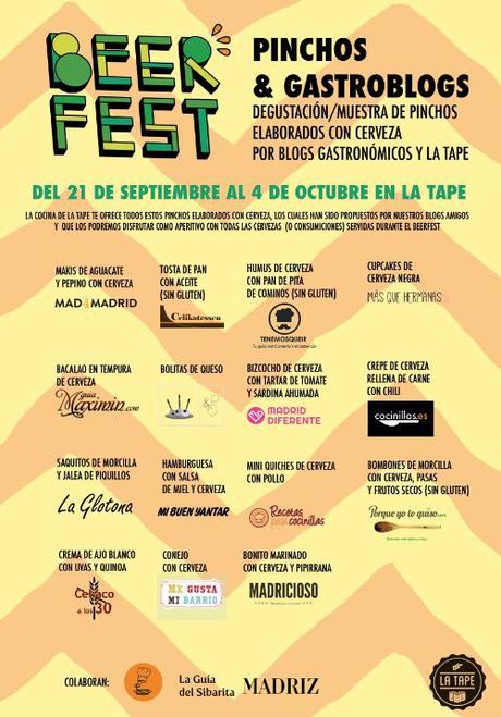 Beerfest: fiesta de la cerveza artesana en La Tape