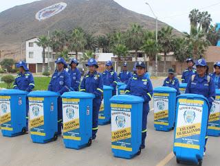 NUEVOS RECOLECTORES DE BASURA EN CERRO AZUL…