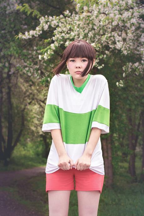 Un inspirado cosplay de 'El viaje de Chihiro'