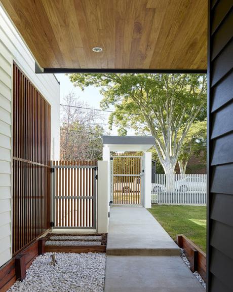 Simple, atractiva y minimalista vivienda en Australia.