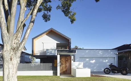 Simple, atractiva y minimalista vivienda en Australia.