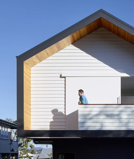Simple, atractiva y minimalista vivienda en Australia.