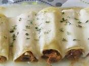 Canelones pollo nueces