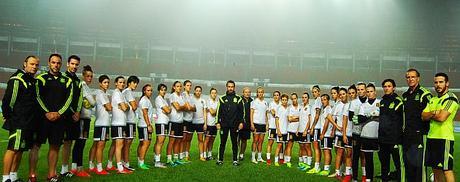 Jorge Vilda y la selección femenina