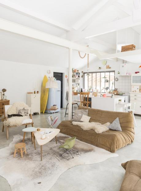 MIMBRE Y TONOS PASTEL... UNA CASA DIEZ EN BIARRITZ