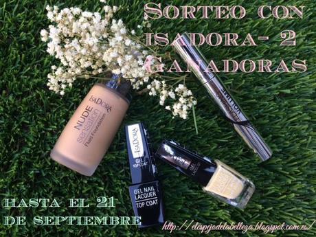 ¡Ganadoras Sorteo con IsaDora Cosmetics!.