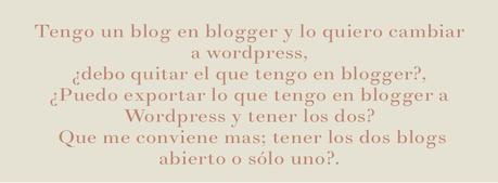 Migraciones de Blogger a wordpress falsos mitos.