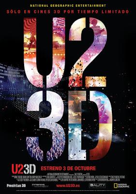 La película 'U2 3D' vuelve el 3 de octubre a los cines españoles