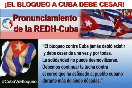 El bloqueo contra Cuba jamás debió existir y debe cesar de una vez y por todas