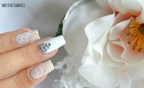 Idea de manicura para novia bodas tendencia 2016