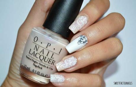 Idea de manicura para novia bodas tendencia 2016