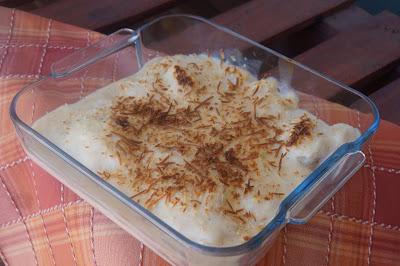 Coliflor con bechamel al horno