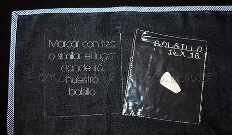 Bolsillo fruncido arriba / Bolsillos de bolsos 2