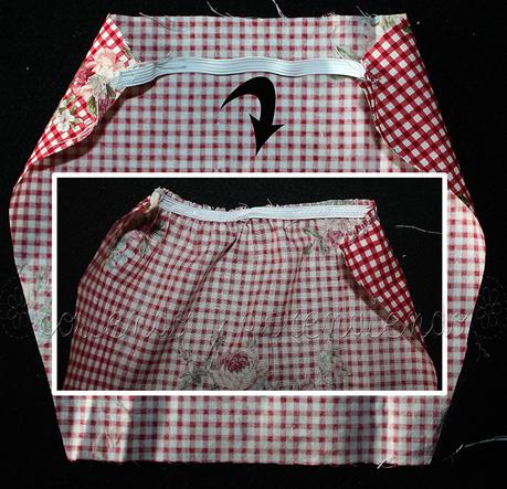 Bolsillo fruncido arriba / Bolsillos de bolsos 2