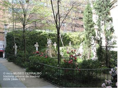 Los cinco sentidos y el dibujo en el jardín de Cerralbo