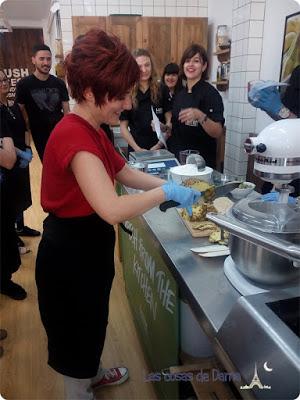 Taller de More Than  Mortal de Lush  Kitchen en Lush Spa Madrid