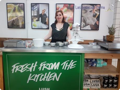 Taller de More Than  Mortal de Lush  Kitchen en Lush Spa Madrid