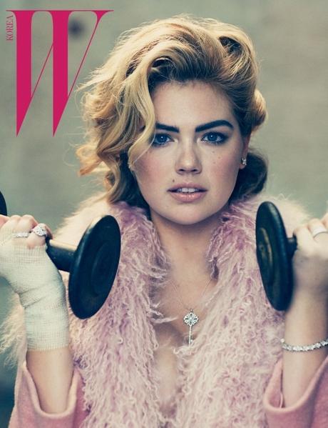 Kate Upton protagoniza la portada de W Korea