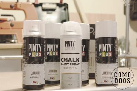 Cambiar el estilo del salón con Novasol Spray.El reto Handbox Pintyplus Novasol Spray