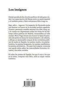 Presentación de mi nueva novela Los insignes