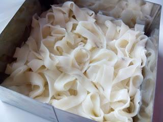 ENSALADA DE TAGLIATELLE (tallarines)