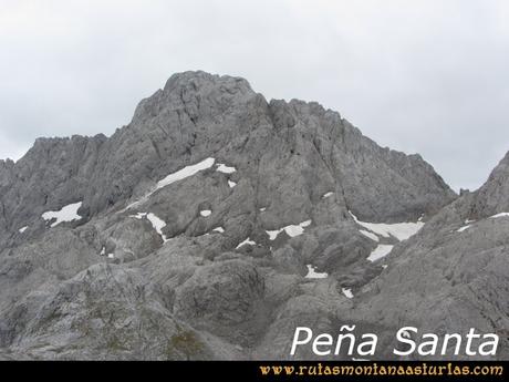 Ruta Pan de Carmen, Torre de Enmedio: Peña Santa de Castilla