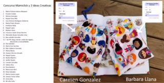 Ganadoras concurso Bolsa de merienda de 3IdeasCreativas Ganadores concurso