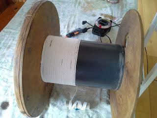 Tranformando una bobina de cable