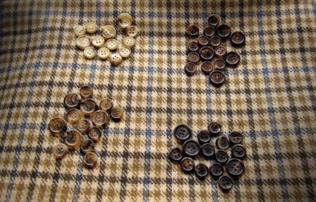 La chaqueta Tweed de cuadros.