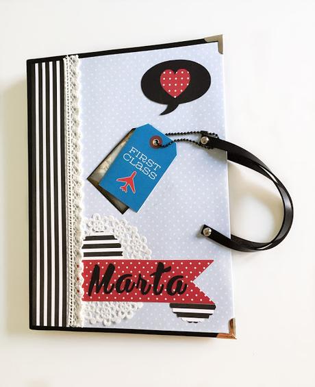 Un álbum personalizado para Marta