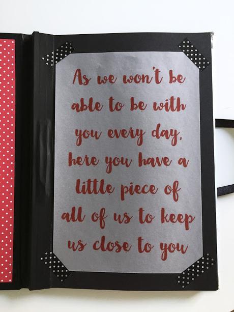 Un álbum personalizado para Marta