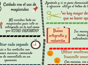 Educación, cortesía conducta positiva para participar redes sociales