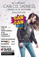 Concierto San san club con Carlos Sadness