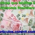 Técnicas que facilitan la autonomía financiera
