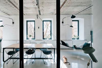 Loft Rustico y Actual en Moscu