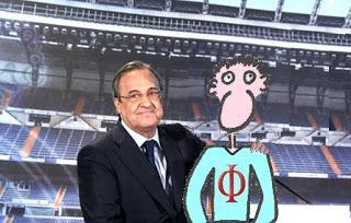 Pepe Vitruvio con Florentino