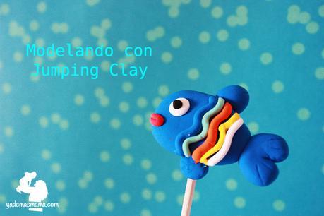 modelando con jumping clay