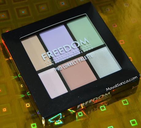 FREEDOM PRO CORRECT PALETTE: Review y swatches FREEDOM PRO CORRECT PALETTE: Review y swatches