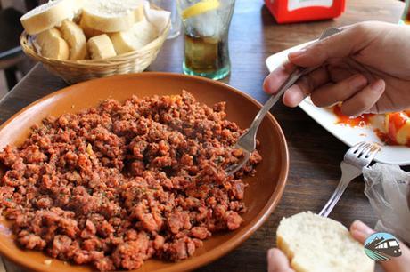 Platazo de picadillo de chorizo