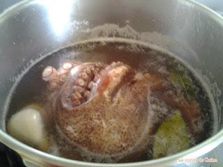 Ensalada de pulpo con patatas