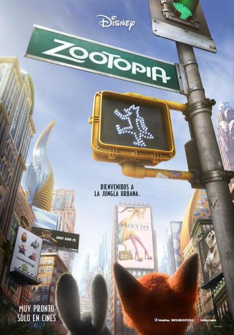 Mira el primer poster de #Zootopia, la nueva película de @DisneyAnimation