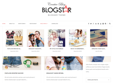 5 plantillas profesionales, responsive y muy femeninas para blogger