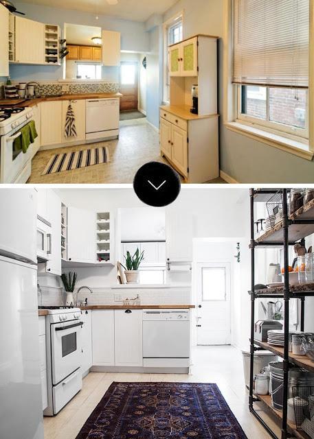 Antes & Después de una cocina