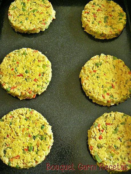 Hamburguesas de avena