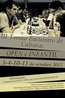 Torneo Abierto e Infantil: “Encuentro de Culturas 2015”