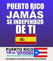 Puerto Rico, la decimoctava Comunidad Autónoma española