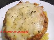 Pasta gluten atún gratinada