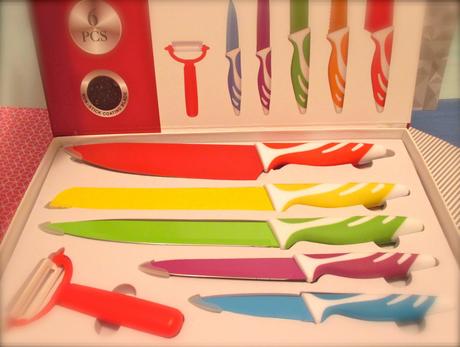 cuchillos colores, cuchillos cerámica, polipropileno, cocina, cheff, cocinero, cuchillos, cuchillos suizos, 